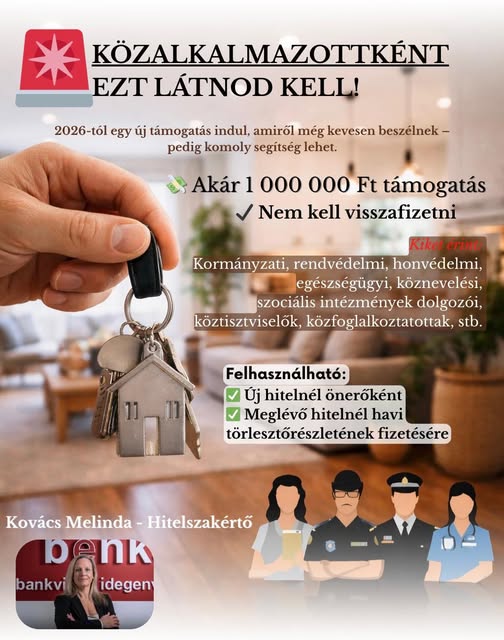 Közszférában dolgozol?